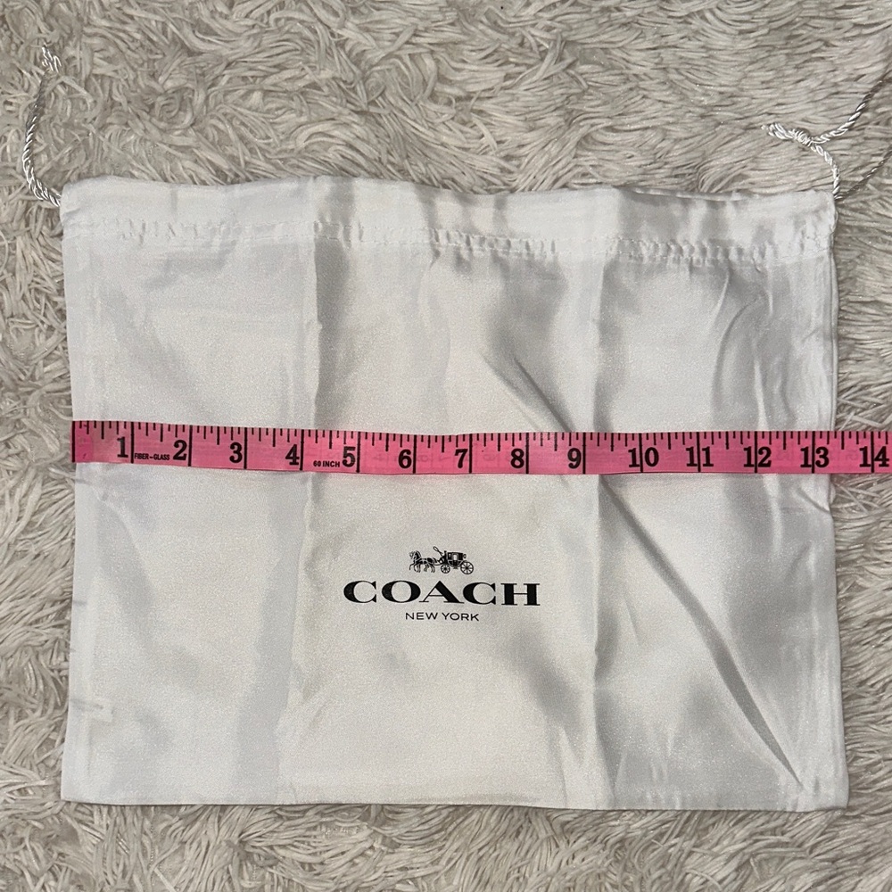 Coach White Storage Bag